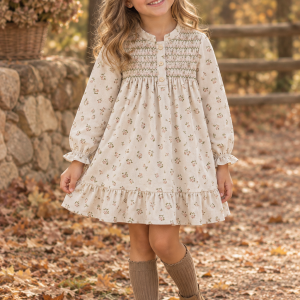Vestido floral/nido