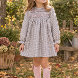 Vestido vichy/ nidito JGI96803