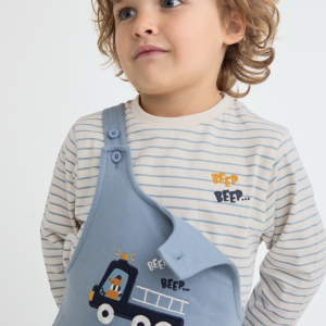 Peto y camiseta coches Street Monkey
